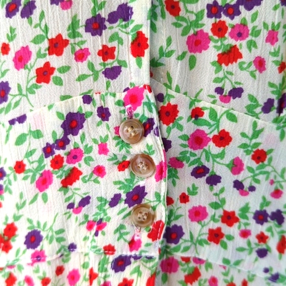 Faithfull The Brand Marianne Mini Dress in Bastille Floral - Picture 10 of 16